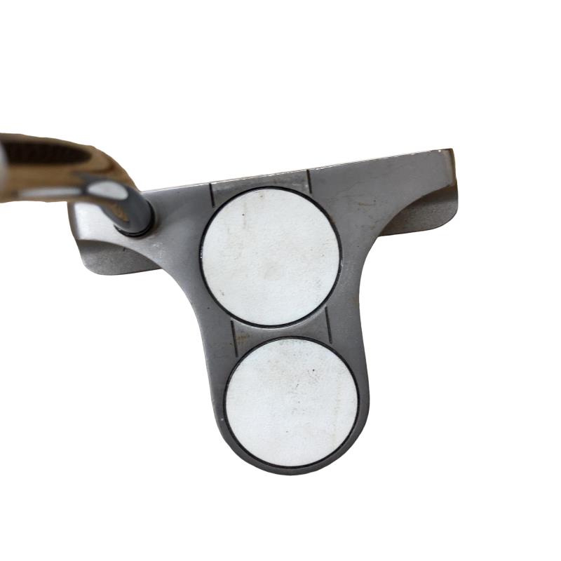 【中古】 オデッセイ WHITE STEEL 2・ball BLADE 34in パター PT スチール写真 (フレックス余分の物) メンズ 成人男性用 右利き 右用 C位置づける ゴルフ野球クラブ