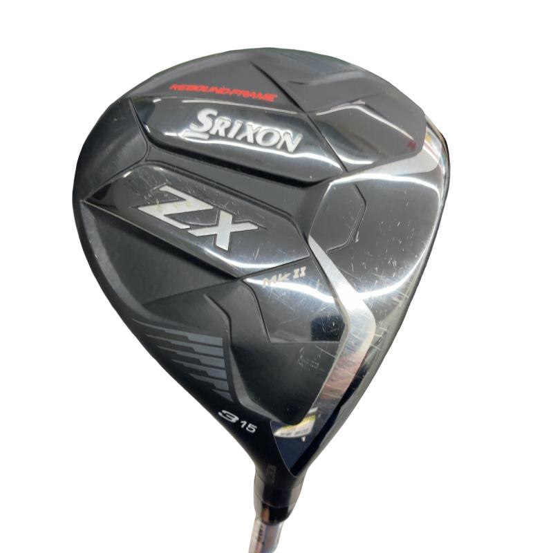 【中古】 ダンロップ SRIXON ZX Mk II 3W フェアウェイウッド FW Diamana ZX-II 50 (フレックスSR) メンズ 男性用 右利き 右用 Cランク ゴルフクラブ