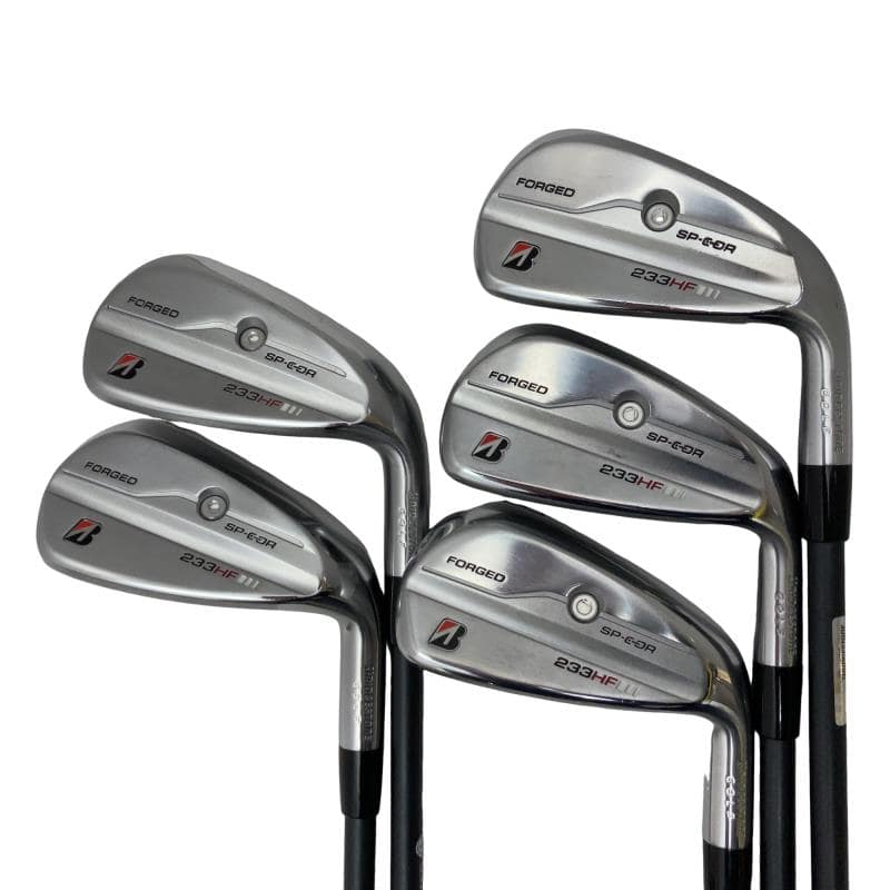 【中古】 ブリヂストン BRIDGESTONE 233HF 5S アイアンセット IR VANQUISH BS50i (フレックスS) メンズ 男性用 右利き 右用 Cランク ゴルフクラブ|ゴルフパートナー 中古クラブ店