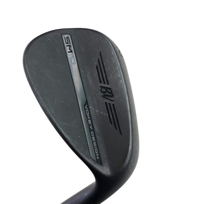 【中古】 タイトリスト VOKEY SPIN MILLED SM10 ジェットブラック 52°/12°F ウェッジ WG Dynamic Gold (フレックスS) メンズ 男性用 右利き 右用 Cランク ゴルフクラブ
