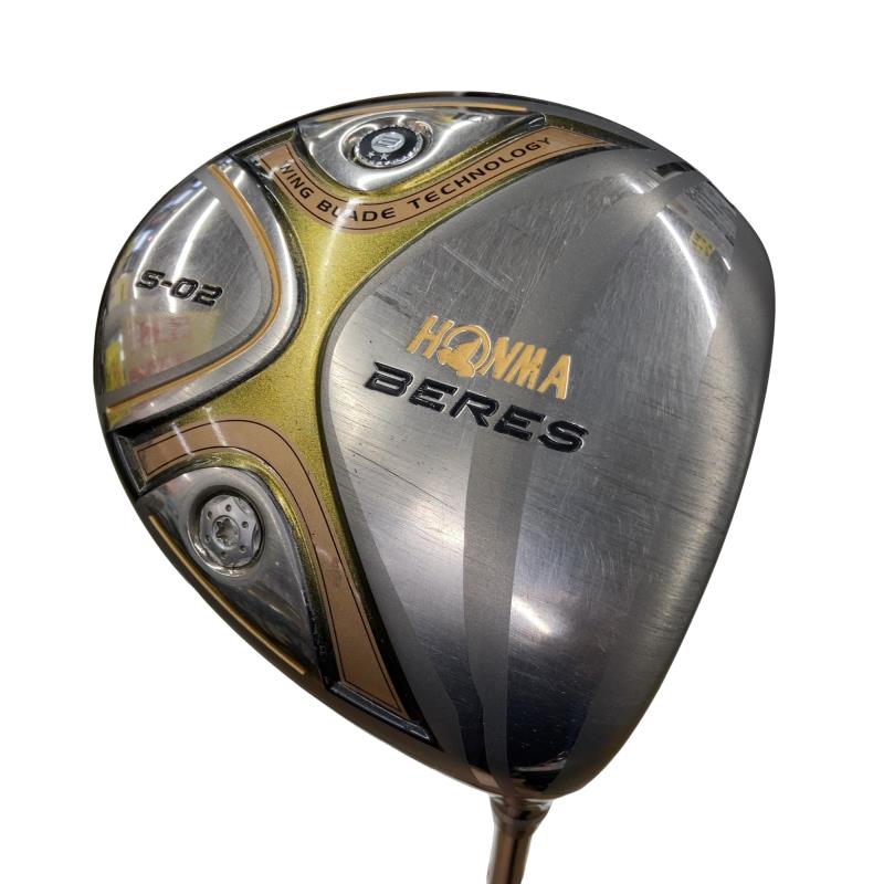【中古】 本間ゴルフ BERES S-02 10° １番ウッド DR リシャフト (フレックス余分の物) メンズ 成人男性用 右利き 右用 D位置づける ゴルフ野球クラブ