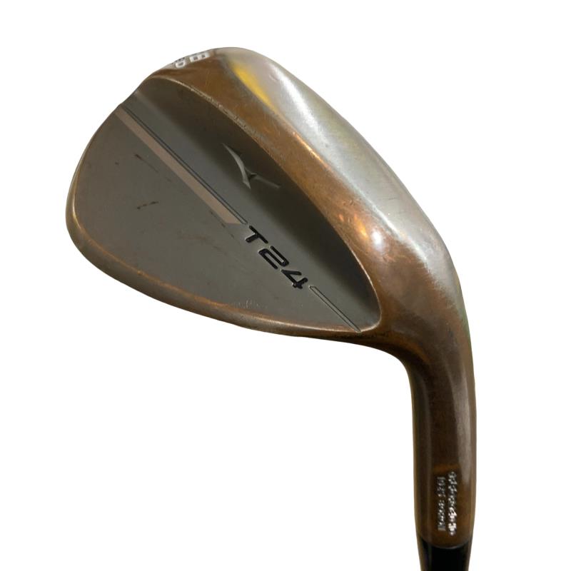【中古】 ミズノ Mizuno T24(デニムカッパー) 58°/12° D ウェッジ WG 純正特注シャフト (フレックスS) メンズ 男性用 右利き 右用 Cランク ゴルフクラブ