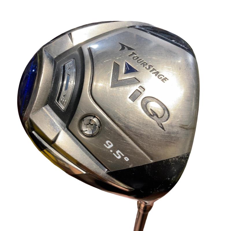 【中古】 ブリヂストン TOURSTAGE ViQ(2012)  9.5° １番ウッド DR VT-501W (フレックスS) メンズ 成人男性用 右利き 右用 C序列付ける ゴルフ野球クラブ