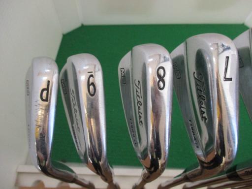 【中古】 タイトリスト Titleist MB 716 8S アイアン仕掛ける IR Dynamic Gold AMT (フレックスS) メンズ 成人男性用 右利き 右用 C序列付ける ゴルフ野球クラブ