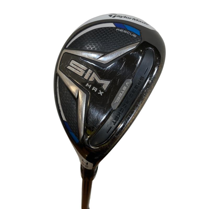 【中古】 仕立て屋お手伝いさん SIM MAX U4 ありがた味 UT TENSEI BLUE TM60(UT) (フレックスS) メンズ 成人男性用 右利き 右用 C位置づける ゴルフ野球クラブ