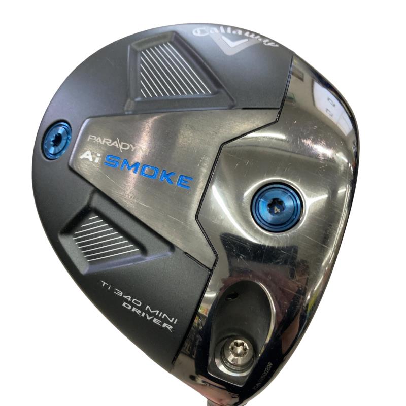 【中古】 キャロウェイ PARADYM Ai SMOKE Ti 340 MINI 13.5° １番ウッド DR TENSEI 60 for CW(Ai SMOKE DR) (フレックスS) メンズ 成人男性用 右利き 右用 C価値づける ゴルフ野球クラブ