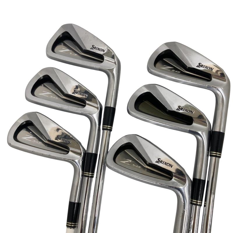 【中古】 ダンロップ SRIXON Z545 6S アイアンセット IR NS PRO 980GH D.S.T (フレックスS) メンズ 男性用 右利き 右用 Dランク ゴルフクラブ