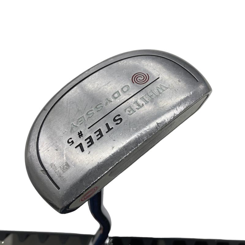 【中古】 オデッセイ WHITE STEEL #5 34インチ パター PT スチール (フレックスその他) メンズ 男性用 右利き 右用 Cランク ゴルフクラブ