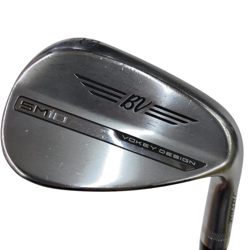 【中古】 タイトリスト VOKEY SPIN MILLED SM10 ツアークロム 50°/08°F ウェッジ WG BV 105 (フレックスその他) メンズ 男性用 右利き 右用 Cランク ゴルフクラブ
