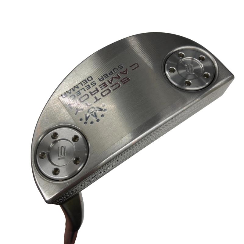 【中古】 タイトリスト SCOTTY CAMERON SUPER SELECT DEL MAR 34インチ パター PT スチール (フレックスその他) メンズ 男性用 右利き 右用 Cランク ゴルフクラブ|ゴルフパートナー 中古クラブ店