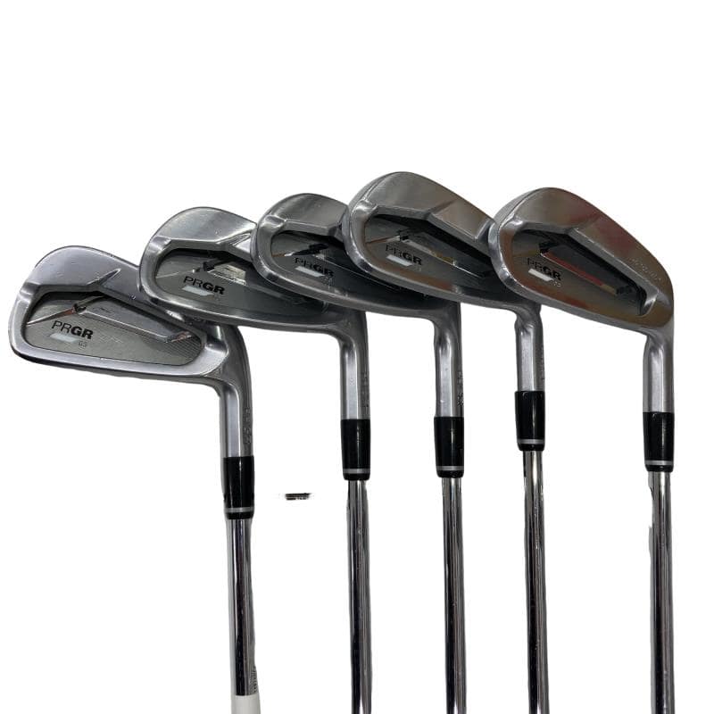【中古】 労働者階級歯車 PRGR 03 5S アイアン仕かける IR スペックスチールIII Ver.2 (フレックスS) メンズ 成人男性用 右利き 右用 C序列付ける ゴルフ野球クラブ クラブ-ゴルフ