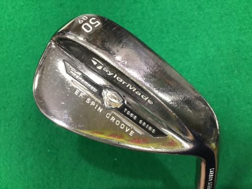 【中古】 テーラーメイド TOUR PREFERRED EF SPIN GROOVE(2016) スモーク 50°/09° ウェッジ WG Dynamic Gold (フレックスS) メンズ 男性用 右利き 右用 Cランク ゴルフクラブ