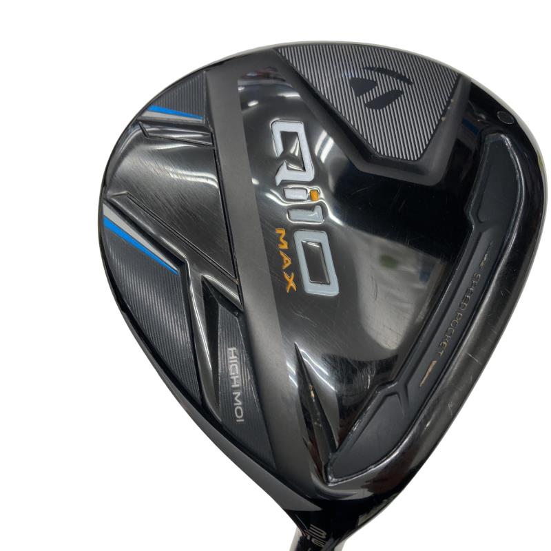 【中古】 テーラーメイド Qi10 MAX 3W フェアウェイウッド FW Diamana BLUE TM50(Qi10 FW) (フレックスSR) メンズ 男性用 右利き 右用 Cランク ゴルフクラブ