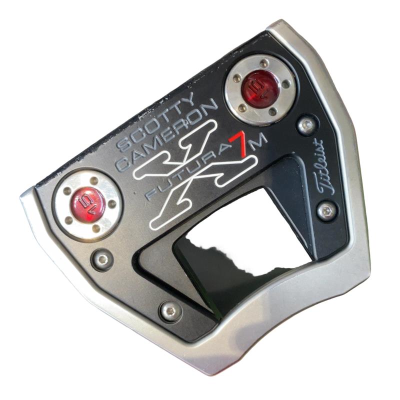 【中古】 タイトリスト SCOTTY CAMERON FUTURA X7M 34in パター PT スチール写真 (フレックス余分の物) メンズ 成人男性用 右利き 右用 D価値づける ゴルフ野球クラブ