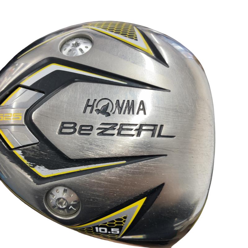 【中古】 本間ゴルフ Be ZEAL 525 10.5° １番ウッド DR 完全無欠特注立て坑 (フレックスS) メンズ 成人男性用 右利き 右用 C序列付ける ゴルフ野球クラブ