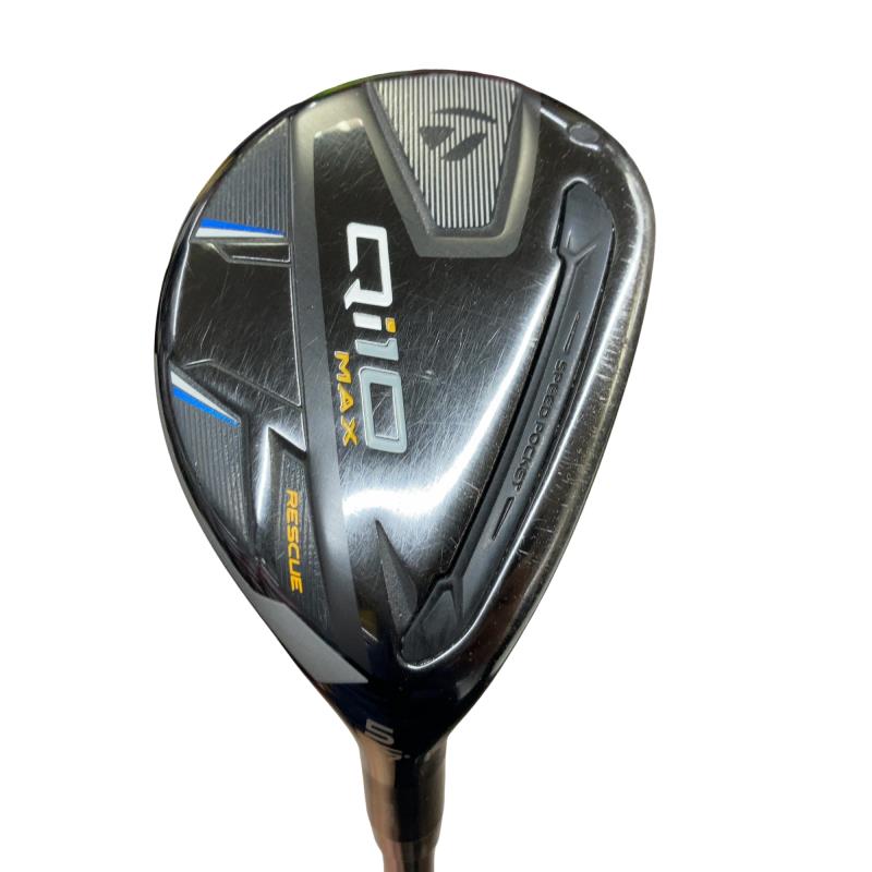 【中古】 テーラーメイド Qi10 MAX U5 ユーティリティ UT Diamana BLUE TM60(Qi10 UT) (フレックスR) メンズ 男性用 右利き 右用 Cランク ゴルフクラブ