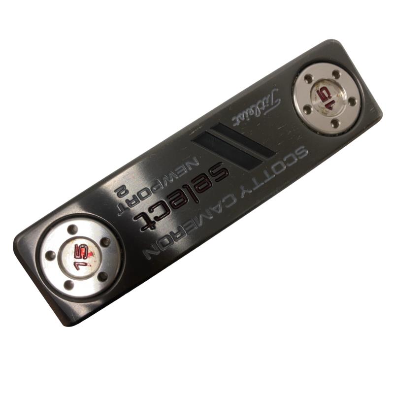 【中古】 タイトリスト SCOTTY CAMERON select NEWPORT 2 34in パター PT スチール写真 (フレックス余分の物) メンズ 成人男性用 右利き 右用 C位置づける ゴルフ野球クラブ