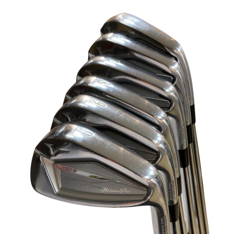 【中古】 ミズノ Mizuno Pro 719 6S アイアンセット IR リシャフト (フレックスその他) メンズ 男性用 右利き 右用 Dランク ゴルフクラブ