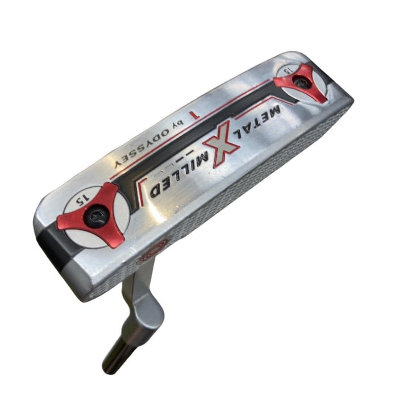 【中古】 オデッセイ METAL-X MILLED #1 33in パター PT スチール写真 (フレックス余分の物) メンズ 成人男性用 右利き 右用 C序列付ける ゴルフ野球クラブ