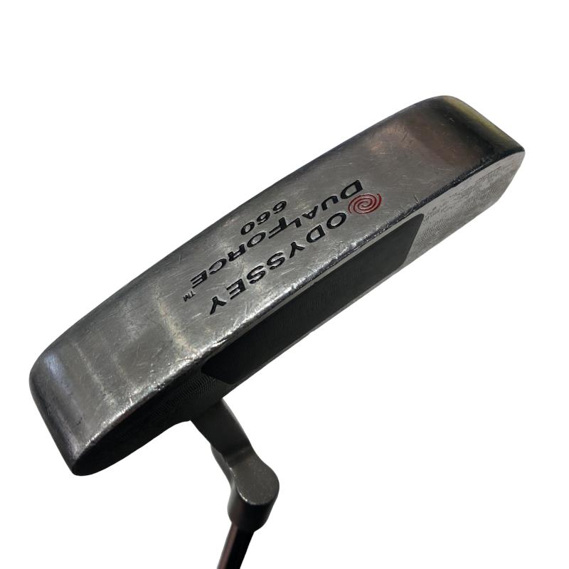 【中古】 オデッセイ DUAL FORCE 660 パター PT スチール (フレックスその他) メンズ 男性用 右利き 右用 Cランク ゴルフクラブ