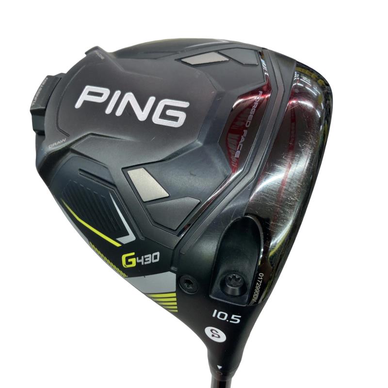 【中古】 ピン G430 LST 10.5° ドライバー DR ALTA J CB BLACK(DR) (フレックスS) メンズ 男性用 右利き 右用 Cランク ゴルフクラブ