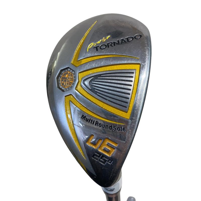 【中古】 キャスコ POWER TORNADO Ut-WEDGE U6 ユーティリティ UT Stabil shaft (フレックスS) メンズ 男性用 右利き 右用 Cランク ゴルフクラブ