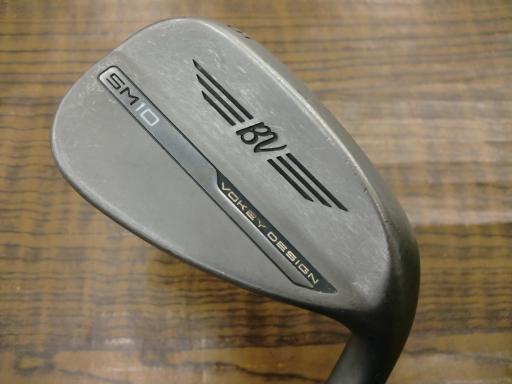 【中古】 タイトリスト VOKEY SPIN MILLED SM10 ジェットブラック 46°/10°F ウェッジ WG Dynamic Gold (フレックスS) メンズ 男性用 右利き 右用 Cランク ゴルフクラブ