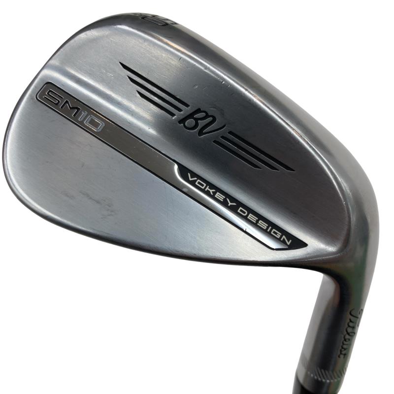 【中古】 タイトリスト VOKEY SPIN MILLED SM10 ツアークロム 50°/12°F ウェッジ WG BV 105 (フレックスその他) メンズ 男性用 右利き 右用 Cランク ゴルフクラブ