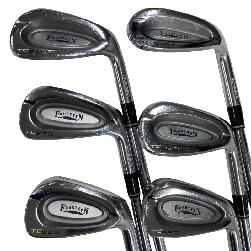 【中古】 フォーティーン TC-920 FORGED 6S アイアンセット IR リシャフト (フレックスその他) メンズ 男性用 右利き 右用 Dランク ゴルフクラブ