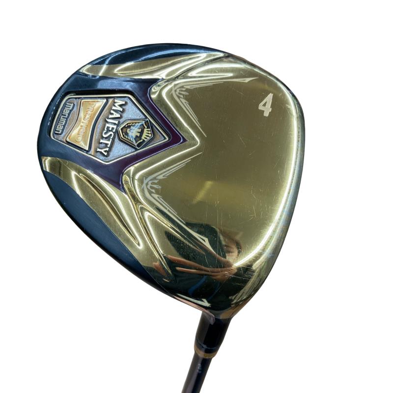 【中古】 マジェスティゴルフ(旧マルマン) MAJESTY PRESTIGIO SUPER7 4W フェアウェイウッド FW PRESTIGIO SUPER7 TYPE-LV for F (フレックスR) メンズ 成人男性用 右利き 右用 C位置づける ゴルフ野球クラブ