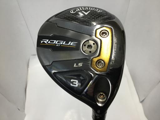 【中古】 キャロウェイ ROGUE ST LS(アジャスタブル) 3W フェアウェイウッド FW リシャフト (フレックスその他) メンズ 男性用 右利き 右用 Cランク ゴルフクラブ