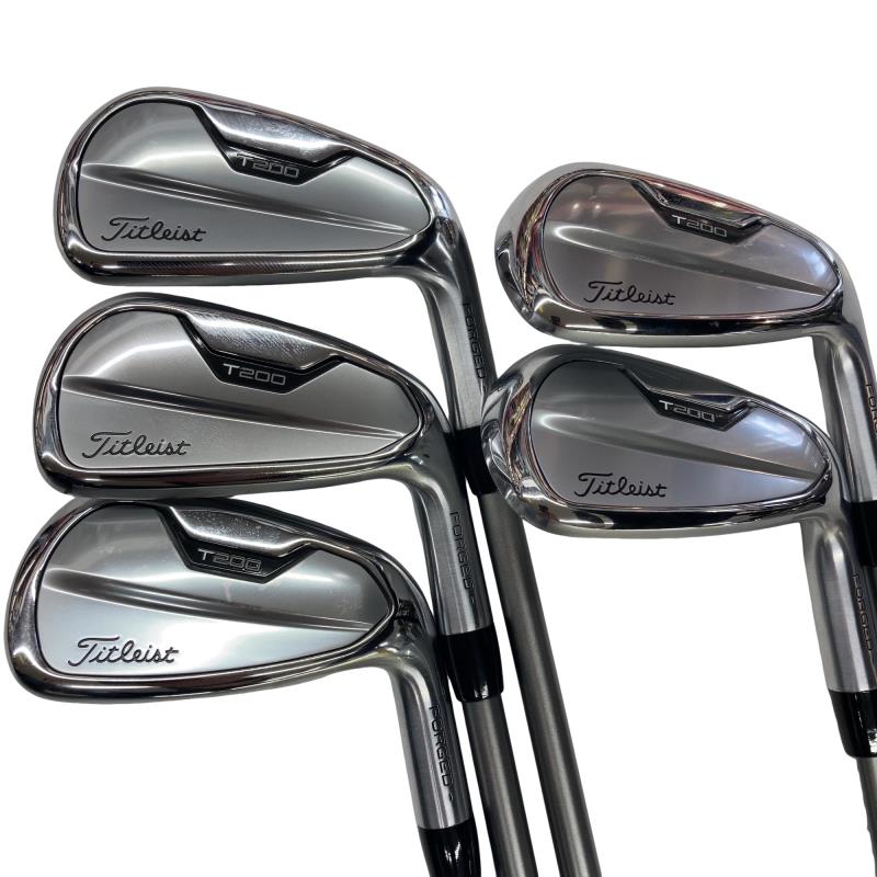 【中古】 タイトリスト Titleist T200(2021) 5S アイアン仕掛ける IR 3D055 (フレックス余分の物) メンズ 成人男性用 右利き 右用 C価値づける ゴルフ野球クラブ