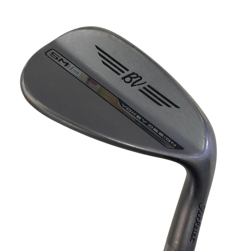 【中古】 タイトリスト VOKEY SPIN MILLED SM10 ニッケル 50°/12°F ウェッジ WG 純正特注シャフト (フレックスR) メンズ 男性用 右利き 右用 Cランク ゴルフクラブ