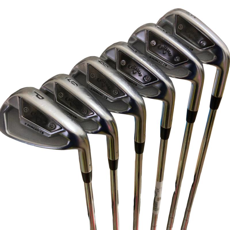 【中古】 キャロウェイ X FORGED CB(2021) 6S アイアンセット IR 純正特注シャフト (フレックスS) メンズ 男性用 右利き 右用 Cランク ゴルフクラブ|ゴルフパートナー 中古クラブ店