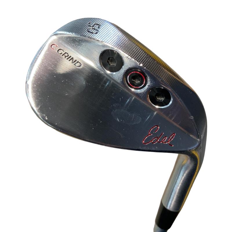 【中古】 Edel GOLF Edel GOLF SMSウェッジ 50° CーGRIND ウェッジ WG 純然たる特注矢がら (フレックス余分の物) メンズ 成人男性用 右利き 右用 C位置づける ゴルフ野球クラブ