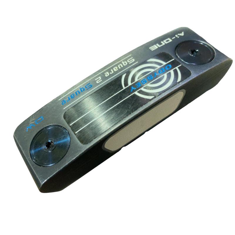 【中古】 オデッセイ Ai-ONE SQUARE 2 SQUARE DW 33in パター PT STROKE LAB 90 スチール写真 (フレックス余分の物) メンズ 成人男性用 右利き 右用 C序列付ける ゴルフ野球クラブ