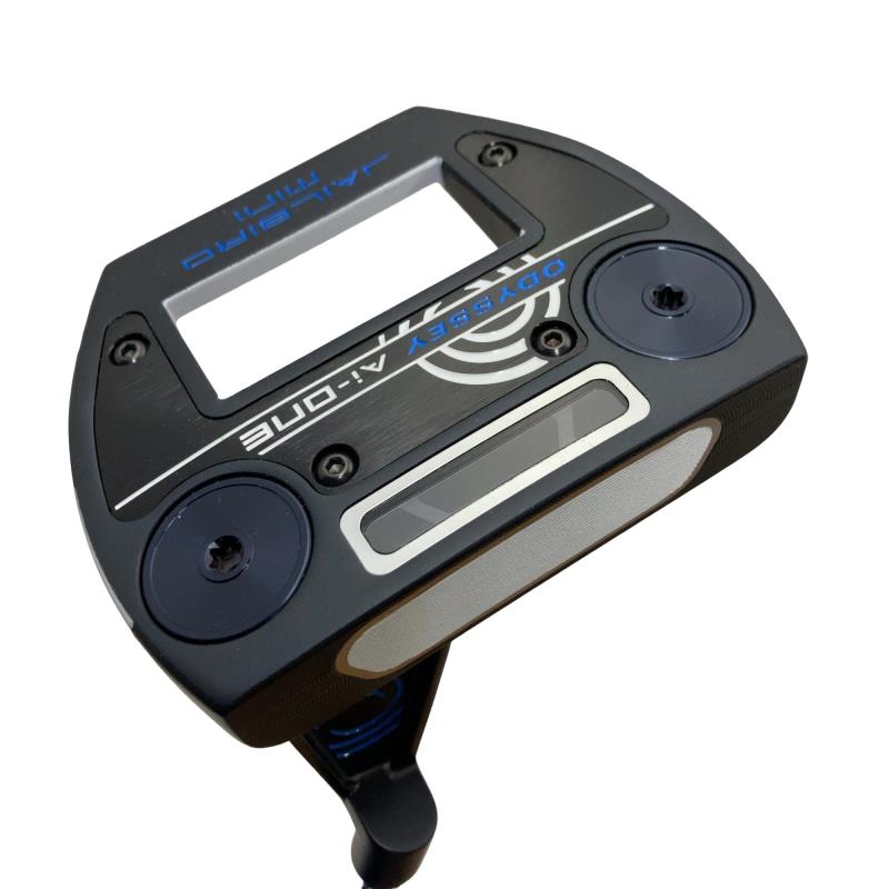【中古】 オデッセイ Ai-ONE TRI-BEAM JAILBIRD MINI CH 34インチ パター PT STROKE LAB 90 スチール (フレックスその他) メンズ 男性用 右利き 右用 Bランク ゴルフクラブ