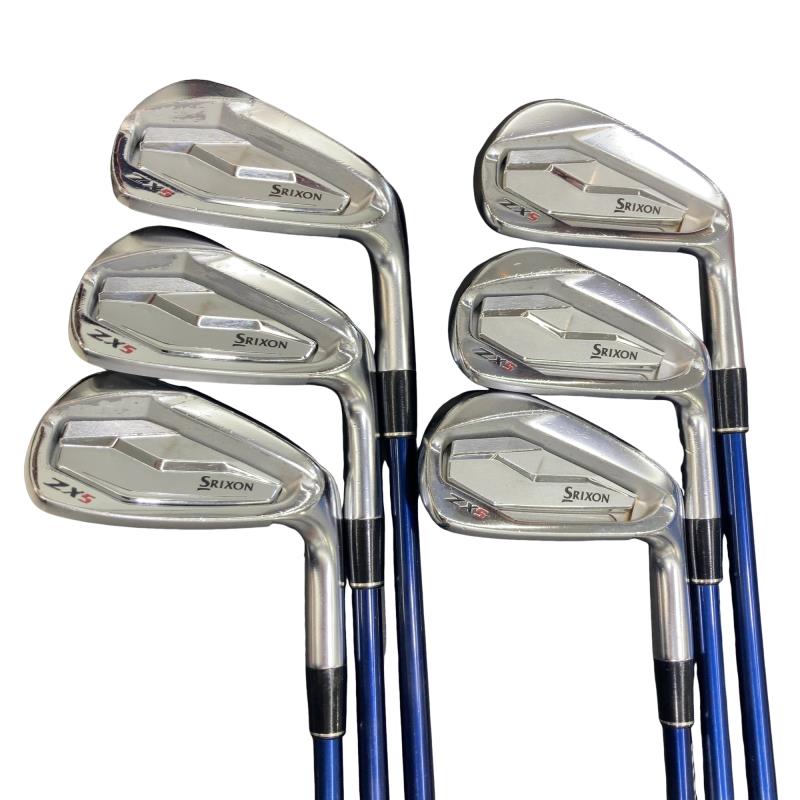 【中古】 ダンロップ SRIXON ZX5 6S アイアンセット IR Diamana ZX for IRON (フレックスS) メンズ 男性用 右利き 右用 Cランク ゴルフクラブ｜ゴルフパートナー 中古クラブ店