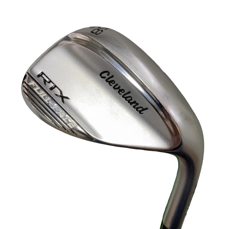【中古】 クリーブランド Cleveland RTX ZIPCORE FULL-FACE 58°/09° ウェッジ WG Dynamic Gold (フレックスS) メンズ 男性用 右利き 右用 Cランク ゴルフクラブ