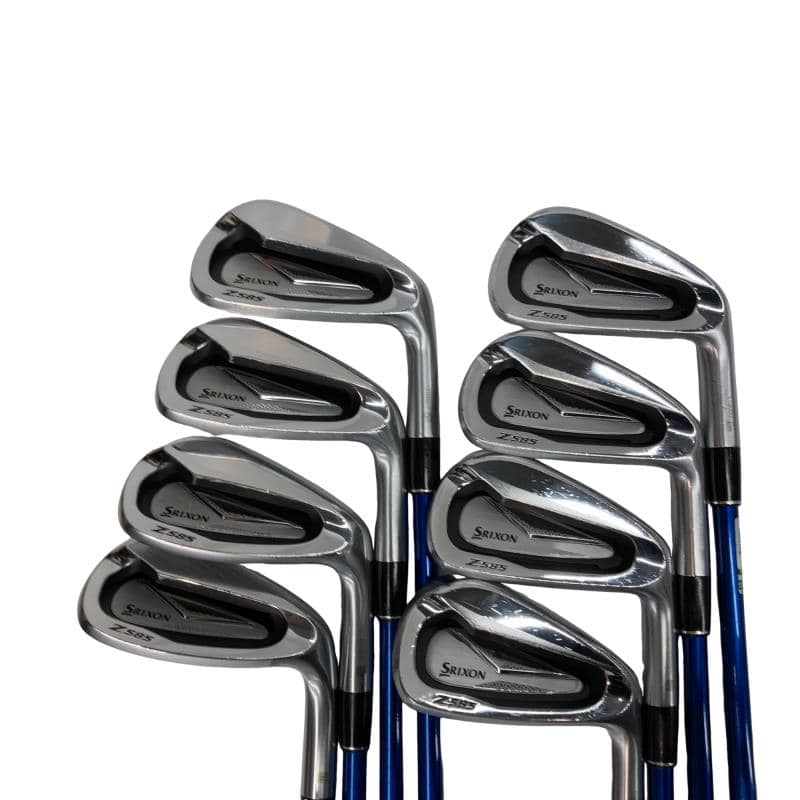 【中古】 ダンロップ SRIXON Z585 8S アイアン仕掛ける IR Miyazaki for IRON (フレックスSR) メンズ 成人男性用 右利き 右用 C価値づける ゴルフ野球クラブ
