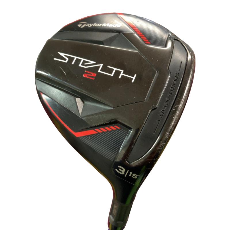 【中古】 テーラーメイド STEALTH2 3W フェアウェイウッド FW 純正特注シャフト (フレックスS) メンズ 男性用 右利き 右用 Cランク ゴルフクラブ|ゴルフパートナー 中古クラブ店