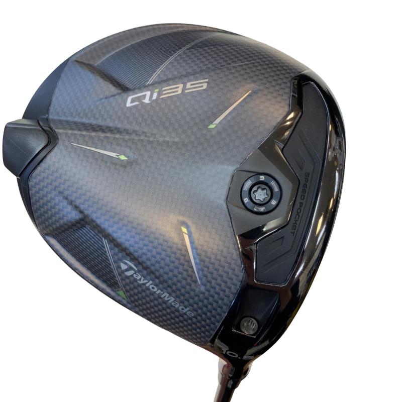 【中古】 テーラーメイド Qi35 10.5° ドライバー DR リシャフト (フレックスその他) メンズ 男性用 右利き 右用 Bランク ゴルフクラブ