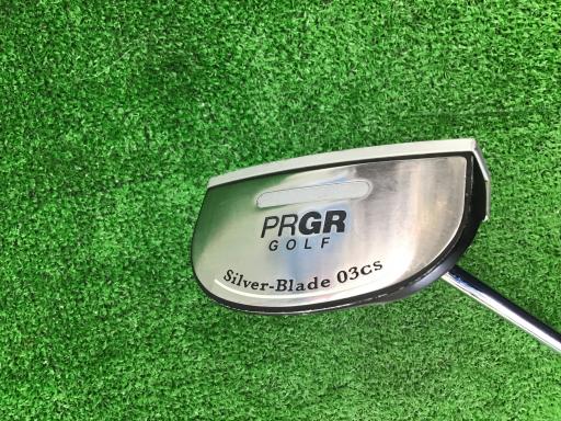 【中古】 プロギア SILVER-BLADE II 03CS(センターシャフト) 34インチ パター PT スチール (フレックスその他) メンズ 男性用 右利き 右用 Dランク ゴルフクラブ