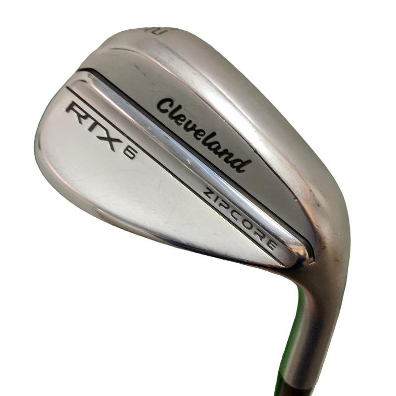 【中古】 クリーブランド Cleveland RTX-6 ZIPCORE ツアーサテン 52°/10° MID ウェッジ WG Dynamic Gold (フレックスS) メンズ 男性用 右利き 右用 Cランク ゴルフクラブ