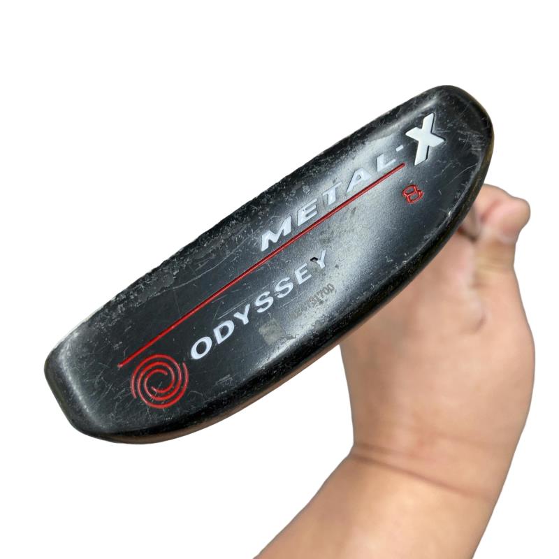 【中古】 オデッセイ METAL-X #8 33in パター PT スチール写真 (フレックス余分の物) メンズ 成人男性用 右利き 右用 C位置づける ゴルフ野球クラブ