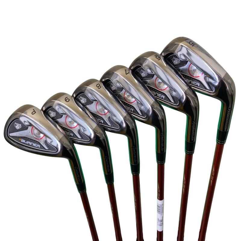 【中古】 テーラーメイド BURNER TP 6S アイアンセット IR Tour AD AD-75 Prototype (フレックスS) メンズ 男性用 右利き 右用 Cランク ゴルフクラブ｜ゴルフパートナー 中古クラブ店