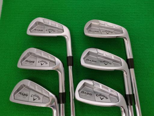 【中古】 キャロウェイ RAZR X FORGED 6S アイアンセット IR Memphis 10 DB (フレックスUNI) メンズ 男性用 右利き 右用 Cランク ゴルフクラブ