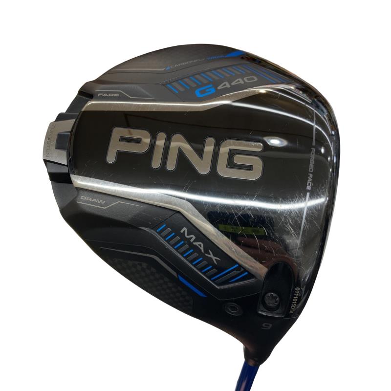 【中古】 ピン G440 MAX  9° １番ウッド DR ALTA J CB BLUE(DR) (フレックスS) メンズ 成人男性用 右利き 右用 C序列付ける ゴルフ野球クラブ