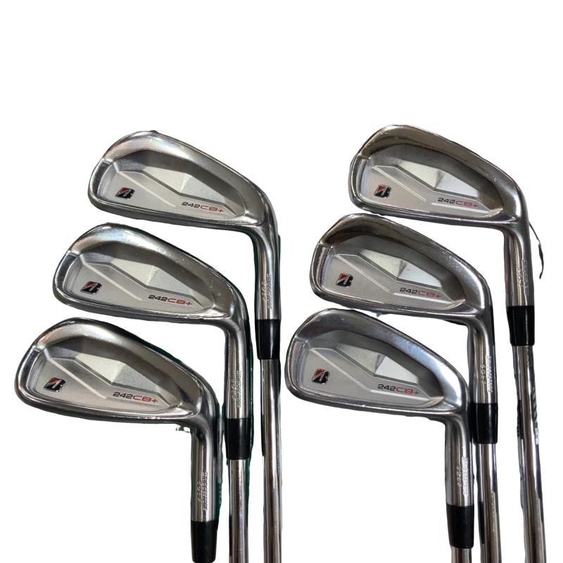 【中古】 ブリヂストン BRIDGESTONE 242CB+ 6S アイアンセット IR NS PRO 950GH neo (フレックスS) メンズ 男性用 右利き 右用 Cランク ゴルフクラブ｜ゴルフパートナー 中古クラブ店