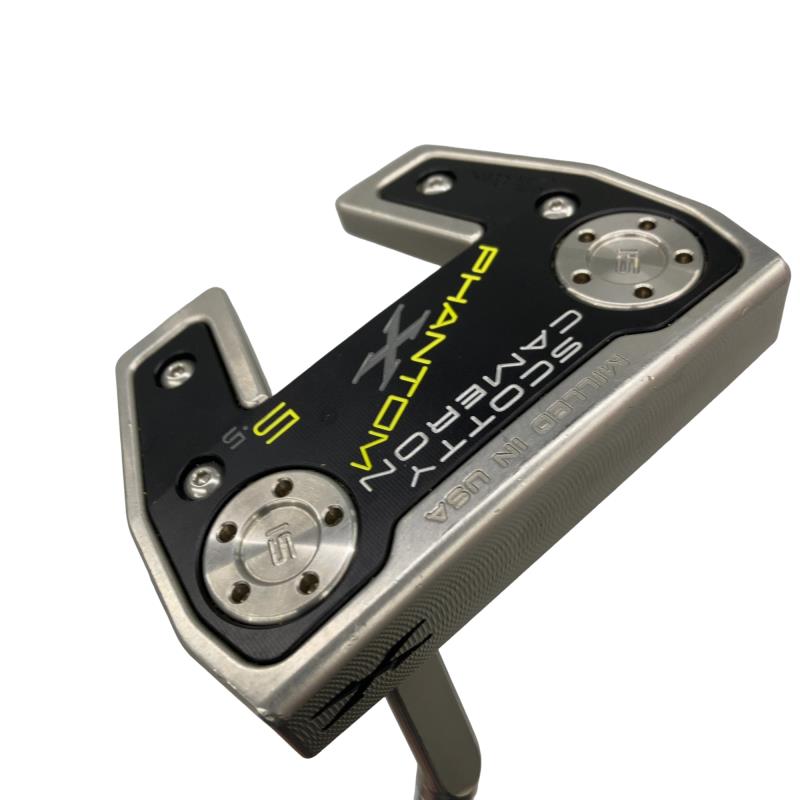 【中古】 タイトリスト SCOTTY CAMERON PHANTOM X 5.5(2021) 34インチ パター PT スチール (フレックスその他) メンズ 男性用 右利き 右用 Cランク ゴルフクラブ